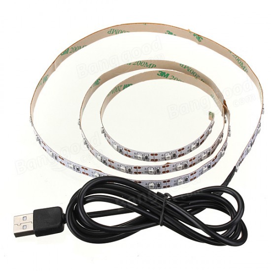 100cm LED Strip Light TV Background Light With 5V USB Cable