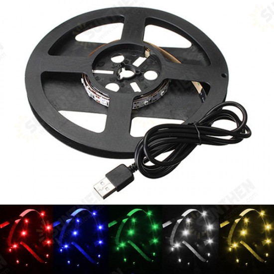 100cm LED Strip Light TV Background Light With 5V USB Cable