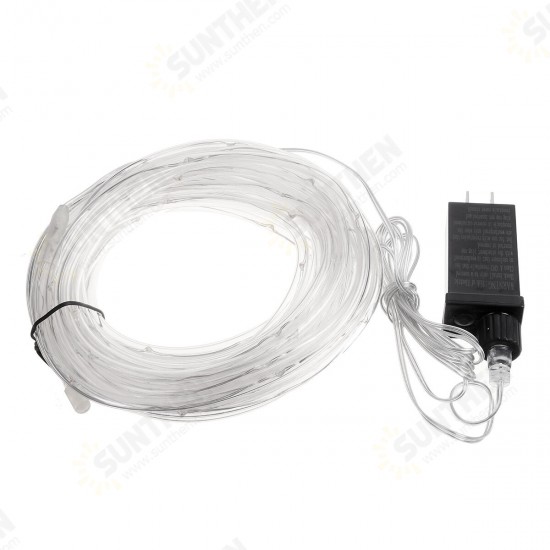 10M 100LED Outdoor Tube Rope Strip String Light RGB Lamp Xmas Home Decor Lights with US Plug