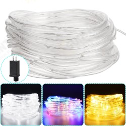 10M 100LED Outdoor Tube Rope Strip String Light RGB Lamp Xmas Home Decor Lights with US Plug 10M 100LED Outdoor Tube Rope Strip String Light RGB Lamp Xmas Home Decor Lights with US Plug