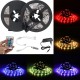 10M DC12V SMD5050 RGB LED Strip Light Kit Indoor Home Lamp+EU US Power Adapter+24Keys IR Remote Control Christmas Decorations Clearance Lights