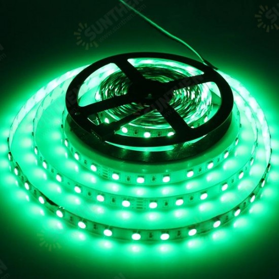 10M SMD 5050 Non-Waterproof RGB 600 LED Strip Tape Flexible Light + 44 Keys IR Controller DC12V