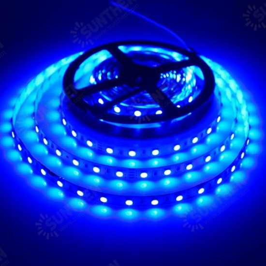 10M SMD 5050 Non-Waterproof RGB 600 LED Strip Tape Flexible Light + 44 Keys IR Controller DC12V