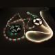 10M/15M/20M 5050 RGB Waterproof LED Strip Light DC12V+24 Key IR Remote Controller for Indoor Outdoor Garden