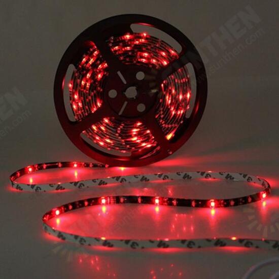 15M SMD3528 Non-Waterproof RGB 900 LED Strip Light Kit + 44 Keys Controller + Cable Connector DC12V