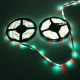 15M SMD3528 Waterproof RGB 900 LED Strip Tape Light Kit + 44 Keys Controller + Cable Connector DC12V