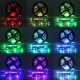 15M SMD3528 Waterproof RGB 900 LED Strip Tape Light Kit + 44 Keys Controller + Cable Connector DC12V