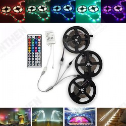 15M SMD3528 Waterproof RGB 900 LED Strip Tape Light Kit + 44 Keys Controller + Cable Connector DC12V 15M SMD3528 Waterproof RGB 900 LED Strip Tape Light Kit + 44 Keys Controller + Cable Connector DC12V