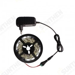 16.4FT 5M 24W 3528 SMD Waterproof LED Strip Light White/Warm White Dimmable Tape Lamp For Home Kitchen 16.4FT 5M 24W 3528 SMD Waterproof LED Strip Light White/Warm White Dimmable Tape Lamp For Home Kitchen
