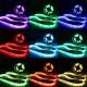 1M 2M 3M 4M 5M Non-waterproof DC5V USB 3528 SMD RGB LED Strip Light String Tape+44 Keys IR Remote Control