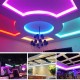 1M 2M 3M 4M 5M Non-waterproof DC5V USB 3528 SMD RGB LED Strip Light String Tape+44 Keys IR Remote Control