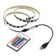 1M 2M 3M 4M Waterproof 5050 RGB LED USB Strip Light TV Backlilghting Kit + 24Key Remote