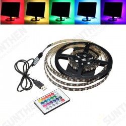 1M 2M 3M 4M Waterproof 5050 RGB LED USB Strip Light TV Backlilghting Kit + 24Key Remote 1M 2M 3M 4M Waterproof 5050 RGB LED USB Strip Light TV Backlilghting Kit + 24Key Remote