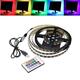 1M 2M 3M 4M Waterproof 5050 RGB LED USB Strip Light TV Backlilghting Kit + 24Key Remote