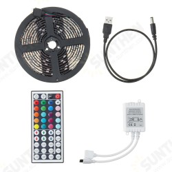 1M 2M 3M IP65 LED Strip Light RGB 5050 SMD Indoor Outdoor Lamp 44 Key Remote Control + IR Controller DC5V 1M 2M 3M IP65 LED Strip Light RGB 5050 SMD Indoor Outdoor Lamp 44 Key Remote Control + IR Controller DC5V