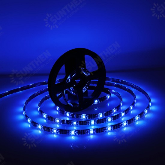 1M 2M 3M IP65 LED Strip Light RGB 5050 SMD Indoor Outdoor Lamp 44 Key Remote Control + IR Controller DC5V