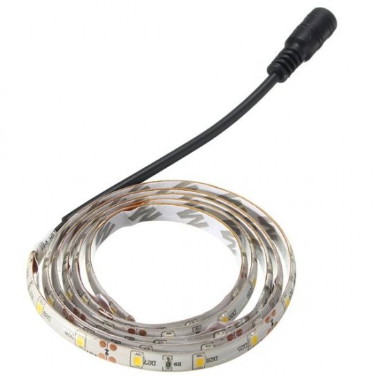 1M Waterproof SMD 3528 60 LED Flexible Strip Light + 12V UK Plug Power Supply + Dimmer