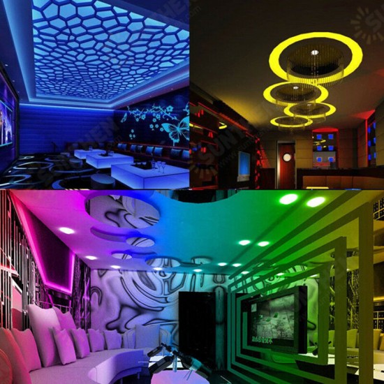 1M/2M/3M/4M/5M 5050 RGB LED Strip Light USB Power Color Changing Tape Cabinet Lamp+44Keys Remote Control