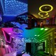 1M/2M/3M/4M/5M 5050 RGB LED Strip Light USB Power Color Changing Tape Cabinet Lamp+44Keys Remote Control