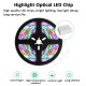 1M/2M/3M/4M/5M RGB LED Strip Light Dimmable Non-waterproof Flexible Colorful 2835 Lamp + 24Keys Remote Control DC5V
