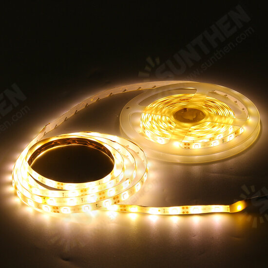 2M 3M 4M 5M PIR Motion Sensor LED Strip Lights Wireless Wardrobe Closet Night Lamp UK Plug