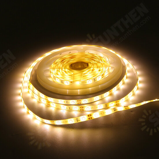 2M 3M 4M 5M PIR Motion Sensor LED Strip Lights Wireless Wardrobe Closet Night Lamp UK Plug