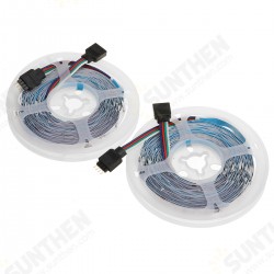 2x5M DC12V 2835 SMD RGB LED Strip Light Non-waterproof Tape Flexible Lamp+44Keys IR Remote Control + 5A Power Adapter 2x5M DC12V 2835 SMD RGB LED Strip Light Non-waterproof Tape Flexible Lamp+44Keys IR Remote Control + 5A Power Adapter