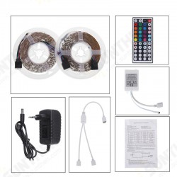 32F/10M 3528 RGB LED Strip Light Waterproof/Non-waterproof + 44keys IR Remote Control + DC12V Power Adapter 32F/10M 3528 RGB LED Strip Light Waterproof/Non-waterproof + 44keys IR Remote Control + DC12V Power Adapter
