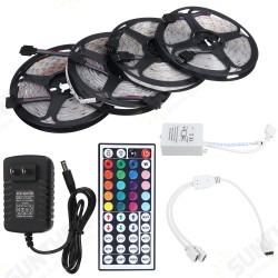 4*5M 2835SMD RGB LED Strip Light + 44Keys Remote Control for Indoor Outdoor Home Garden Decor DC12V 4*5M 2835SMD RGB LED Strip Light + 44Keys Remote Control for Indoor Outdoor Home Garden Decor DC12V