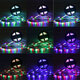 4*5M 2835SMD RGB LED Strip Light + 44Keys Remote Control for Indoor Outdoor Home Garden Decor DC12V