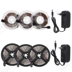 49FT 15M 3528 RGB LED Strip Light 24Keys Remote Control Non-waterproof/Waterproof Flexible Lamp + EU/US Power Adapter 49FT 15M 3528 RGB LED Strip Light 24Keys Remote Control Non-waterproof/Waterproof Flexible Lamp + EU/US Power Adapter