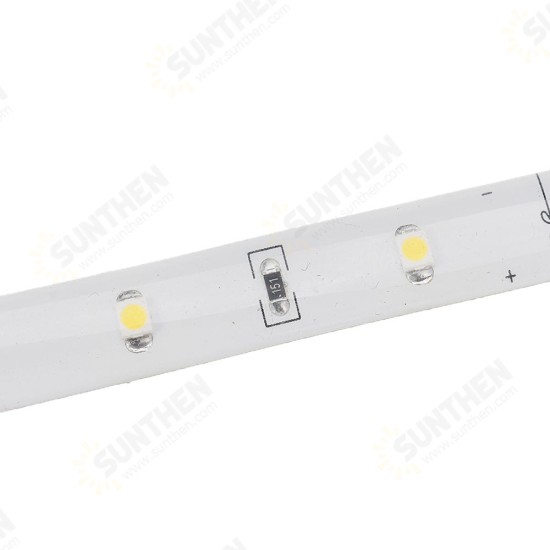 4PCS 30CM DC12V 3528 Waterproof LED Cabinet Strip Light with 4Pin 0.5A UK Power Supply for Stairs Wardrobe Bed Closet