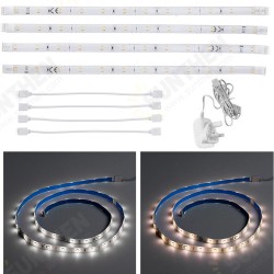 4PCS 30CM DC12V 3528 Waterproof LED Cabinet Strip Light with 4Pin 0.5A UK Power Supply for Stairs Wardrobe Bed Closet 4PCS 30CM DC12V 3528 Waterproof LED Cabinet Strip Light with 4Pin 0.5A UK Power Supply for Stairs Wardrobe Bed Closet