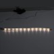 4PCS 30CM DC12V 3528 Waterproof LED Cabinet Strip Light with 4Pin 0.5A UK Power Supply for Stairs Wardrobe Bed Closet