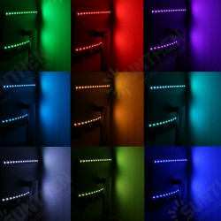 4PCS 50cm Waterproof USB RGB LED Strip Lights + Remote For TV Backlight Computer Background 4PCS 50cm Waterproof USB RGB LED Strip Lights + Remote For TV Backlight Computer Background