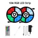 5050 RGB LED USB Remote Strip Light Color Changing Tape Cabinet Lamp Waterproof