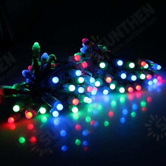 50PCS 15W WS2811 Waterproof Full Color RGB LED Digital Pixel Module Light DC5V/DC12V