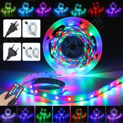5/10M LED Strip Light 12V US / EU Power Full Kit SMD 44 Key Remote RGB 3528 5/10M LED Strip Light 12V US / EU Power Full Kit SMD 44 Key Remote RGB 3528