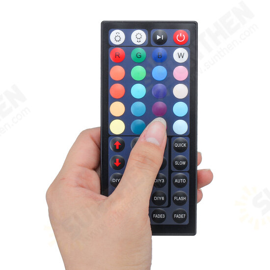 5/10M LED Strip Light 12V US / EU Power Full Kit SMD 44 Key Remote RGB 3528 5/10M LED Strip Light 12V US / EU Power Full Kit SMD 44 Key Remote RGB 3528