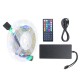 5/10M LED Strip Light 12V US / EU Power Full Kit SMD 44 Key Remote RGB 3528 5/10M LED Strip Light 12V US / EU Power Full Kit SMD 44 Key Remote RGB 3528