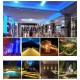 5M 2835/5050 Waterproof/Non-Waterproof RGB LED Strip Light + 44 Keys Remote Control + Power Adapter