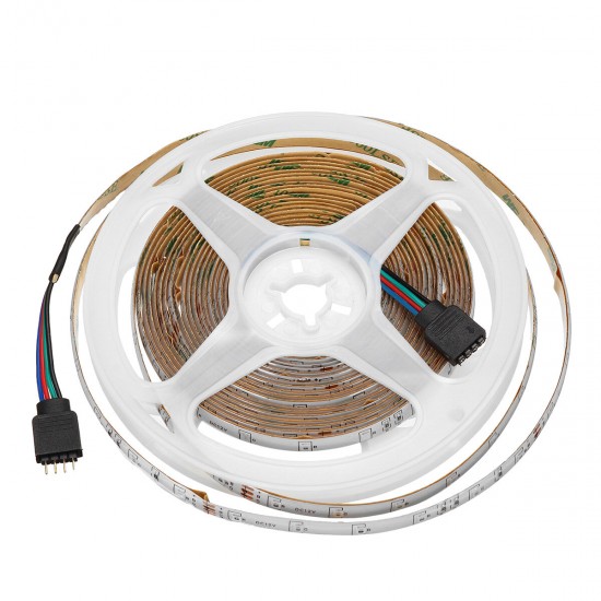 5M 300LED Strip Light Kit SMD3528 Flexible RGB Waterproof Flexible Lamp Home Car 24 Key IR Remote Control