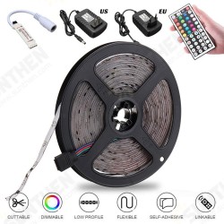 5M 3528 Waterproof RGB Flexible LED Strip Light+IR Controller+44Keys Remote Control+EU US Plug 5M 3528 Waterproof RGB Flexible LED Strip Light+IR Controller+44Keys Remote Control+EU US Plug