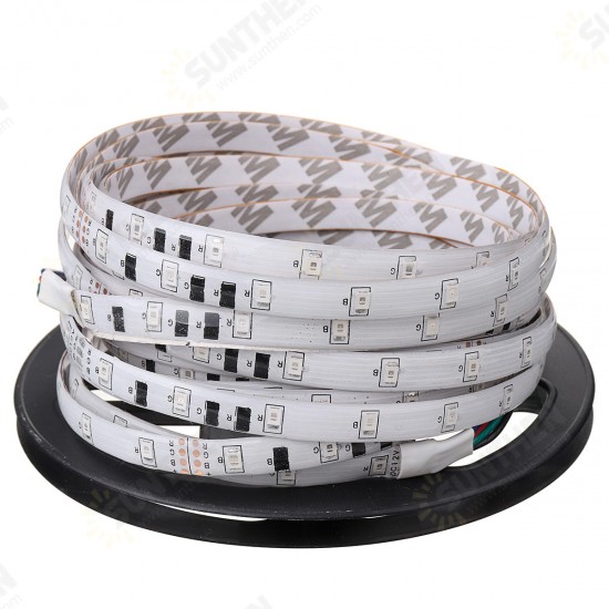 5M 3528 Waterproof RGB Flexible LED Strip Light+IR Controller+44Keys Remote Control+EU US Plug