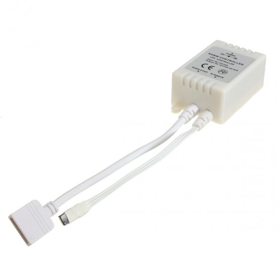5M 5050 300LEDs RGB+Warm White Flexible LED Strip Kit with 40 Key RGBW Remote Controller