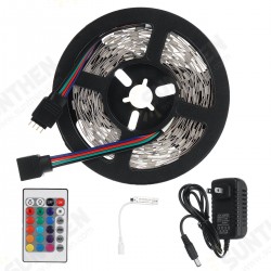 5M DC12V LED Strip Light 5050 RGB Rope Flexible Changing Lamp with Remote Control for TV Bedroom Party Home Christmas Decorations Clearance Lights 5M DC12V LED Strip Light 5050 RGB Rope Flexible Changing Lamp with Remote Control for TV Bedroom Party Home Christmas Decorations Clearance Lights