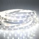 5M SMD 2835 300 LED White/Warm White LED Strip Flexible Light + Power Supply + Connector DC 12V