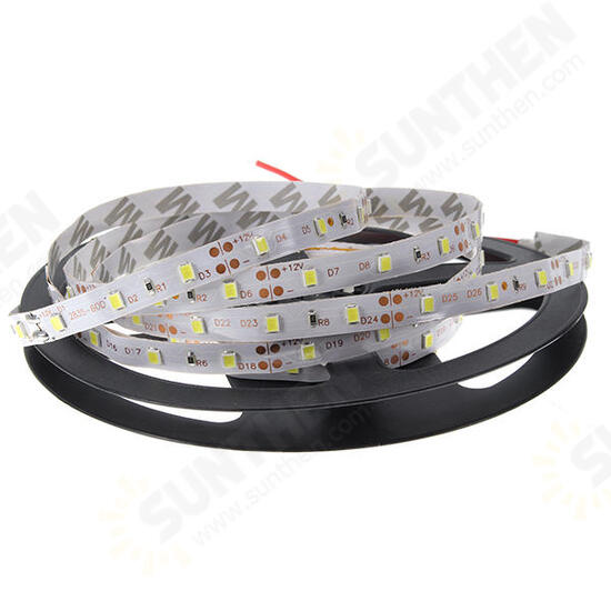 5M SMD 2835 300 LED White/Warm White LED Strip Flexible Light + Power Supply + Connector DC 12V