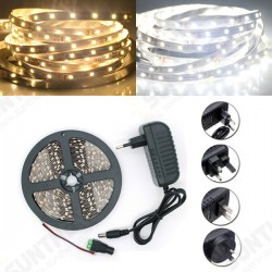 5M SMD 2835 300 LED White/Warm White LED Strip Flexible Light + Power Supply + Connector DC 12V 5M SMD 2835 300 LED White/Warm White LED Strip Flexible Light + Power Supply + Connector DC 12V