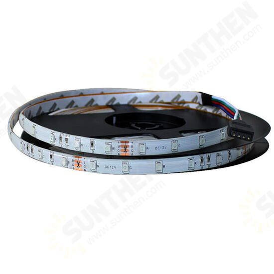 5M SMD 3528 300 Waterproof LED RGB Strip Flexible Light 24 key IR remote + Power Adapter DC12V